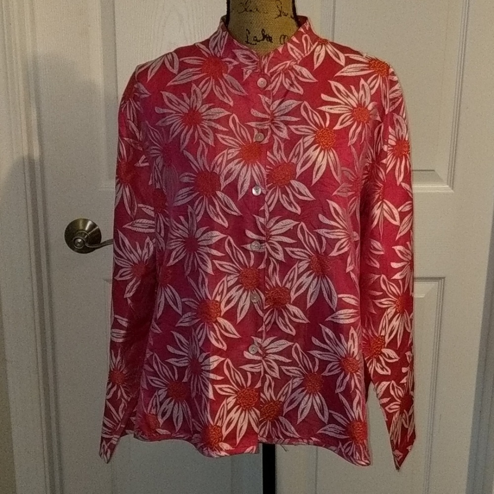 Gorgeous silk & rayon top from Chico's